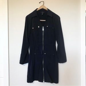 Alfani 💙 Navy Classy Zip Blue Zip Dress Pockets